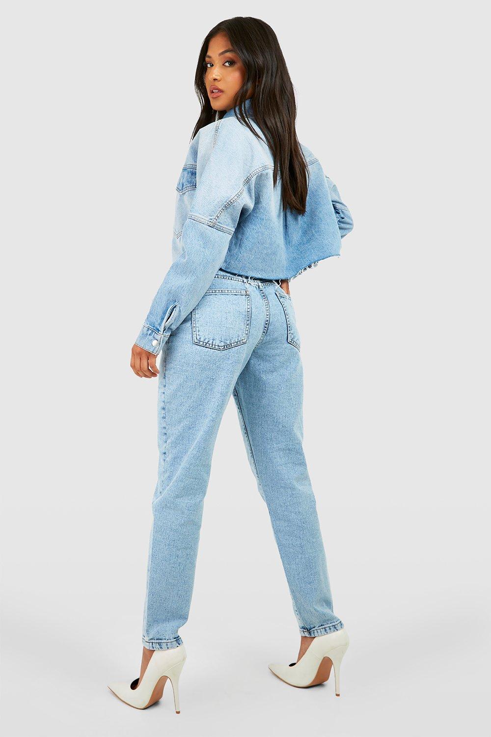 Mom denim outlet jacket